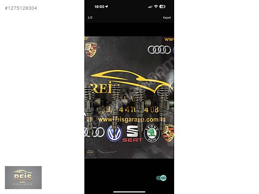 Audi BRE MOTOR BAKIMLI ENJEKTÖR