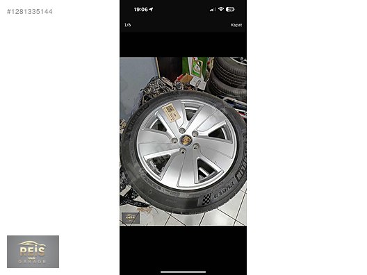 PORSCHE CAYYENNE JANT LASTİK TAKIM ÇIKMA TEMİZ